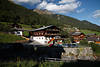 Osttirol Urlaub im Virgental Reisetip: Obermauern Pension Alpenhof Gstehaus Foto am Berghang