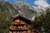 004525_Gasthof Islitzer unter Felswand Berg Foto aus Prgraten schner Urlaub in Natur Alpen Osttirols