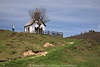 Postalmkapelle Weg grne Hgellandschaft Alpenbild Hochalm Besucher Ausflugsziel