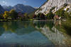 Nassereith Bergsee Grnoase Gurgltal Alpenkulisse Wasser-Spiegelung Naturfoto