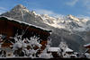 Sankt Ulrich am Pillersee Foto romantisches Winter Bergblick verschneite Strucher