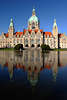 Rathaus Hannover Residenz Panorama Palast Foto am Maschsee Wasserufer