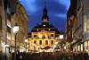 Rathaus Strasse Lneburger Altstadt Weihnachtsmarkt Nachtfoto Adventstimmung-Lichtbild