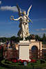 Schne Viktoria am Himmel Schloss Schwerin Denkmler Skulptur Statue Fotografie von Burginsel