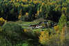 0715_Martelltal Bauernhof Farm hoch im bunten Sdtiroler Lrchenwald Herbstreisefoto
