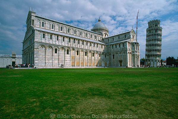 Pisa Campanile Piazza Kathedrale schiefer Turm