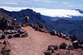 Roque de los Muchachos Besucherplattform ber Krater Caldera de Taburiente Foto La Palma Reise