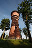 Ltzen alter Wasserturm Masurens Aussichtsturm mit rundum Panorama