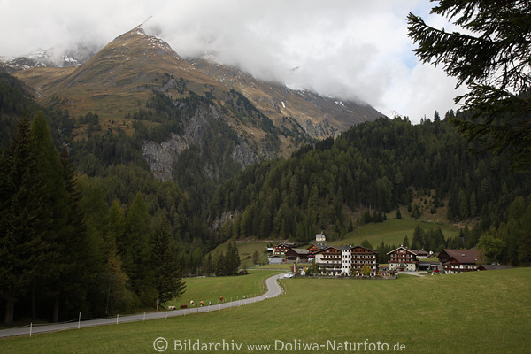 Taurer Fotos Urlaub in Kalsertal Alpenlandschaft Bergkulisse Hohe Tauern Bilder