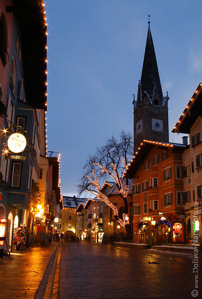 Kitzbhel Altstadt Adventszeit Weihnachtszeit