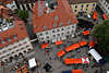 Mnsterplatz Blick von oben Marktstnde Besucher Konstanz Dcher Foto vom Aussichtsturm
