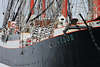 Sedov Rumpf Foto (Schiffskrper) mit Anker + Leinen zur Segelschiff Takelage mit Rahsegeln