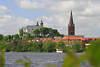 701888_Plner See Wasser Schloss Kirchturm trohnend ber Altstad