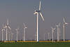 Windpark Windmhlen-Landschaft Dithmarscher Marsch Windkraftwerke