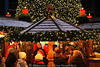 Adventstand Kerzenlichter Hamburger Weihnachtsmarkt Htte Bild Wintertreff am Tannenbaum