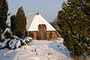 512508_ Heidestall, Schafstall im Winter, Winterzauber in Lneburger Heide Natur