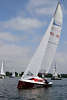 45889_Segler auf Masuren-Tour Foto im Segelboot segeln auf Lwentin-See (Niegocin)