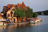 Nikolaiken See Uferpromenade Foto Passagierschiff Segelschiff-Tour in Masuren Wasserlandschaft