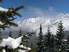 Winterromantik Naturbilder Hohe Tatra weisse Berge Wald Bume in Schnee Landschaftsfotos