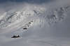 Wintertal Bild Fogarascher Berge mit Cabana B�lea Lac Bergh�tte Schneelandschaft Naturfoto