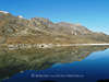 EA-0053_ Engiadina Moutains landscape photo over Lago Bianco, rocks mountain-world