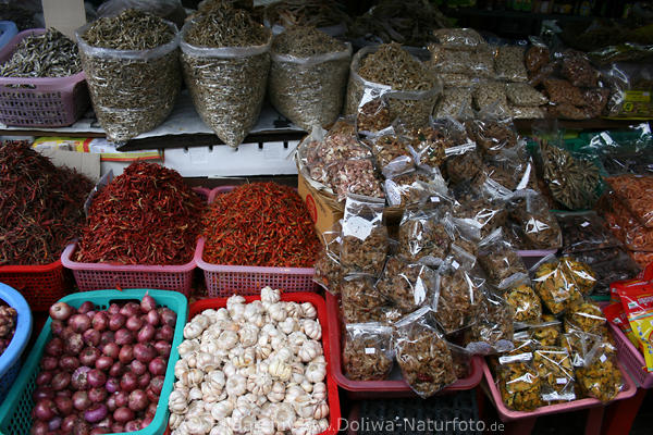 Thaimarkt Gemse Gewrze aus Fernost